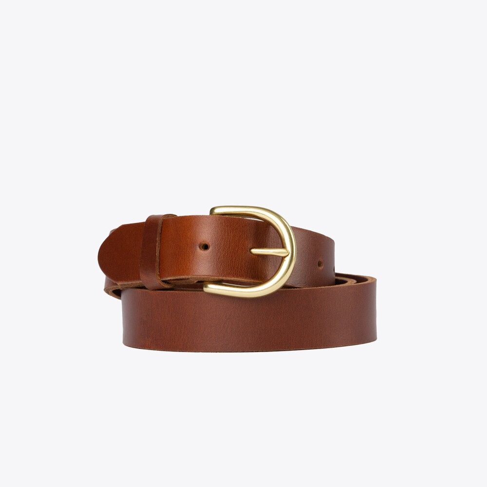 Nisolo Noemi Belt - Brandy (XS)